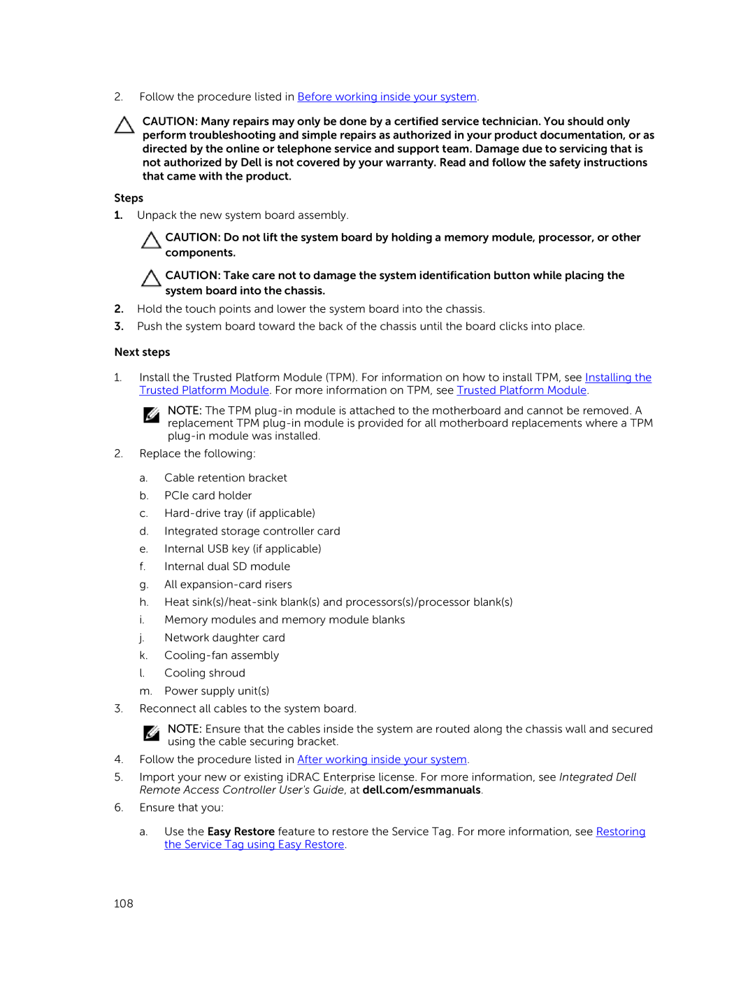 Dell XC730xd owner manual 