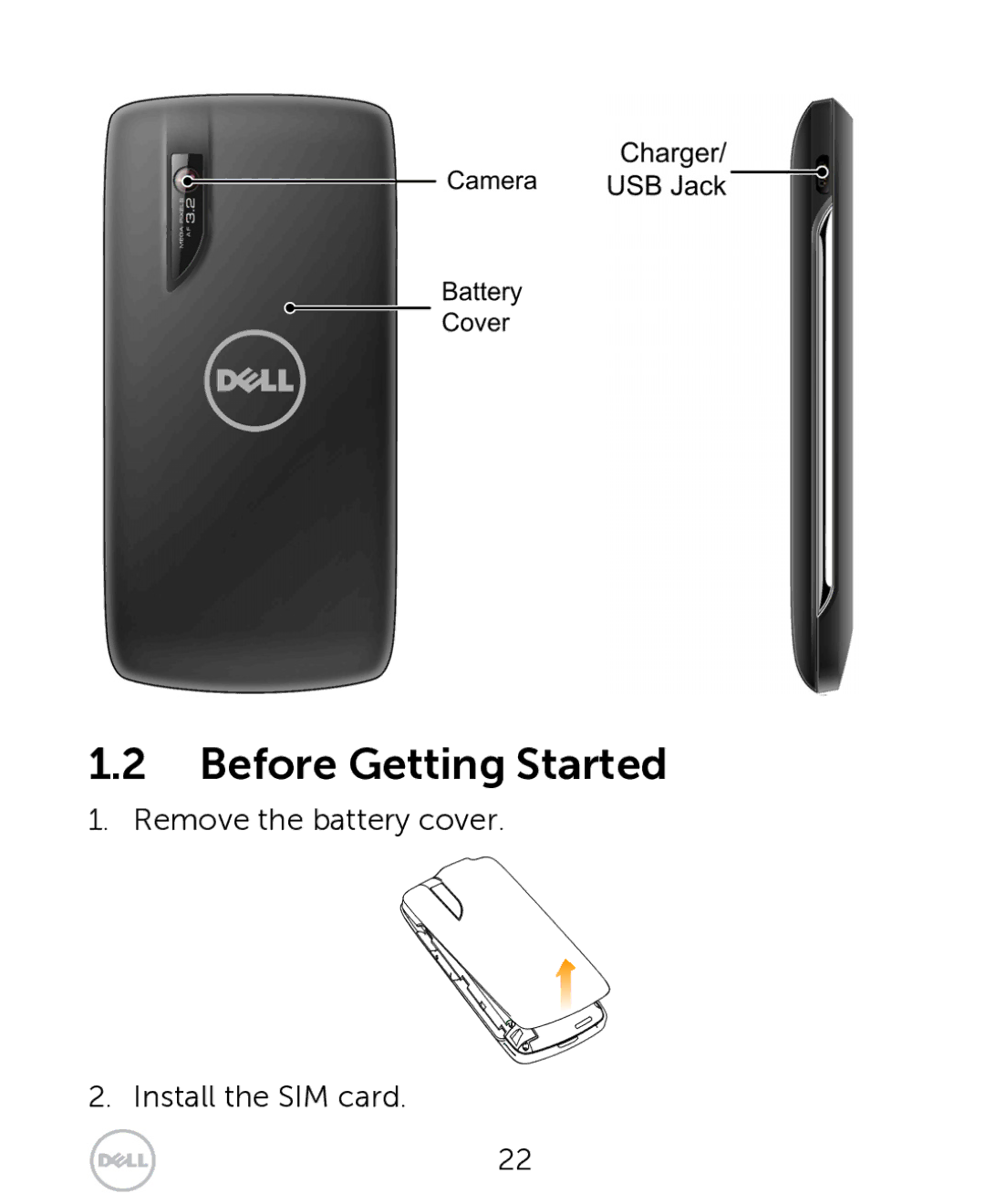 Dell XCD35 user manual Before Getting Started 