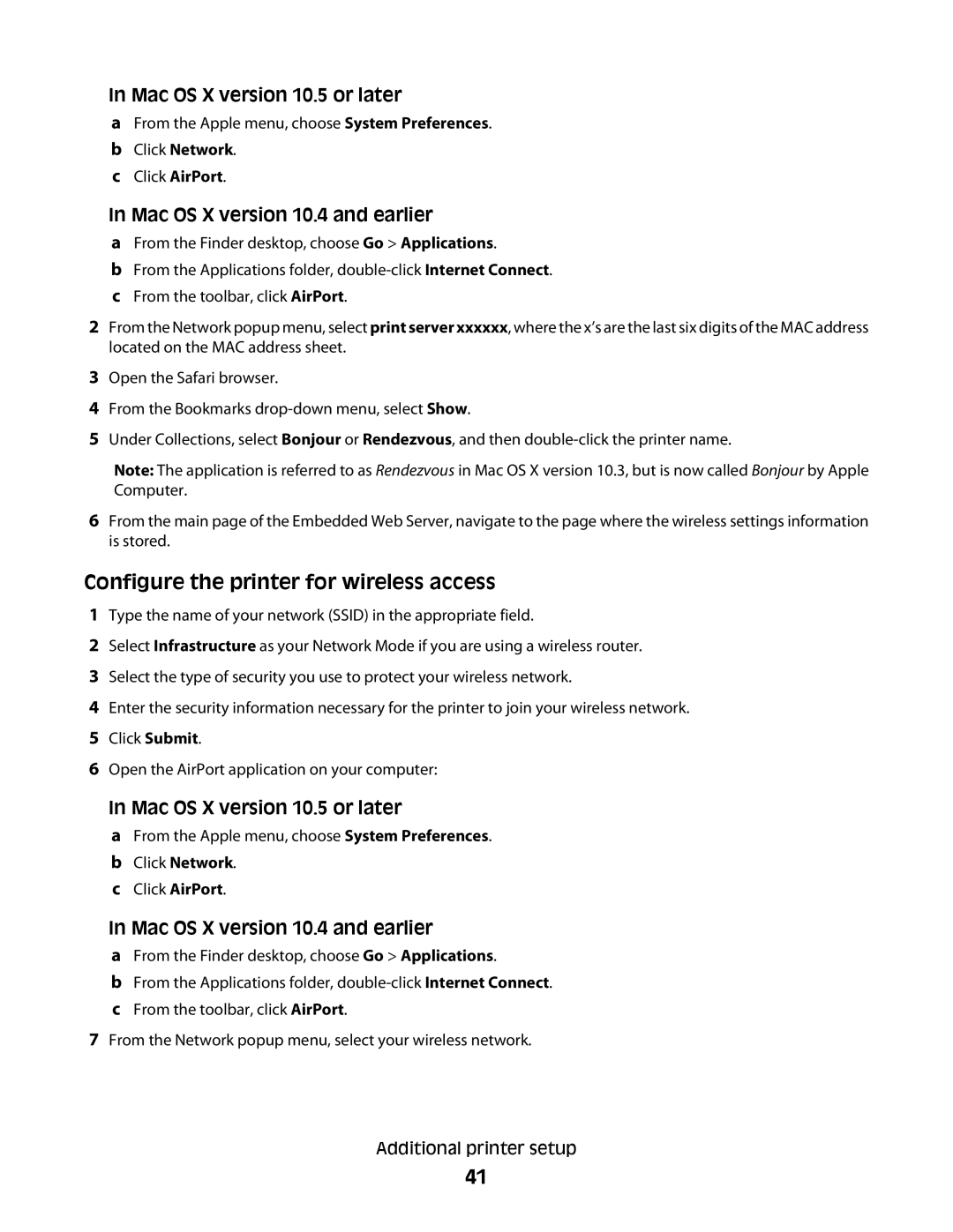 Dell 41A, xn2, n01, n03, mn1, md1, gm1, gd2, n02, dn1, 5530, gd1, dn3, dn2, d03, 4864, 23A, 21A Configure the printer for wireless access 