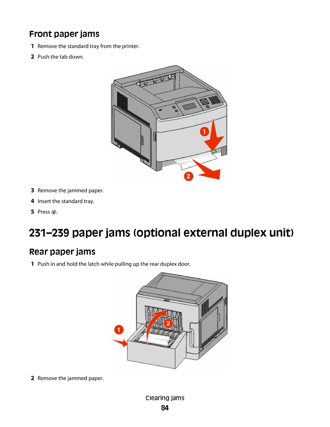 Dell 5530, xn2, n01, n03, mn1, md1, gm1, gd2, n02, dn1, gd1, dn3, dn2, d03 Paper jams optional external duplex unit, Front paper jams 