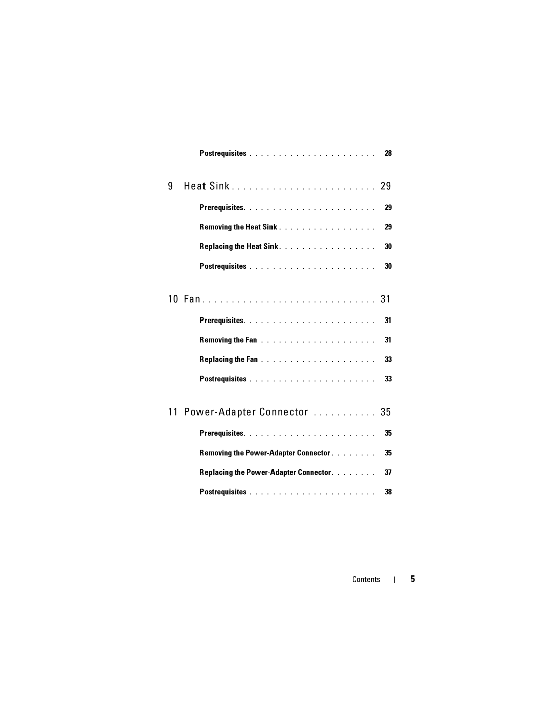 Dell XPS 13 owner manual Power-Adapter Connector 