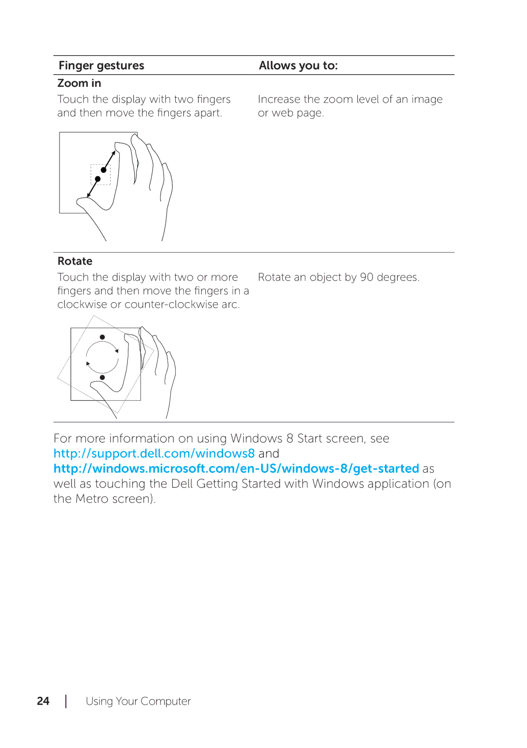 Dell XPS 18 user manual Zoom 