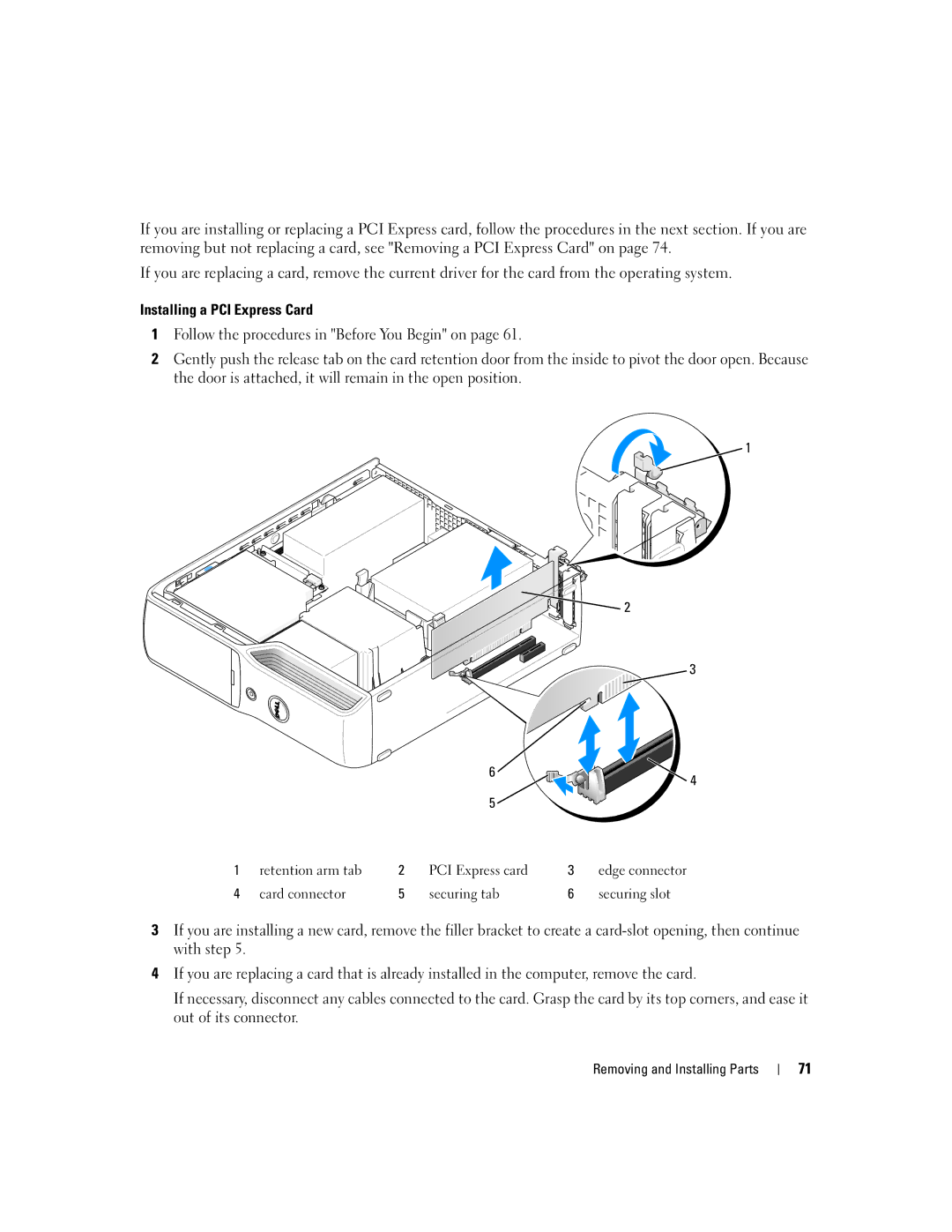 Dell XPS 210 manual Removing and Installing Parts 