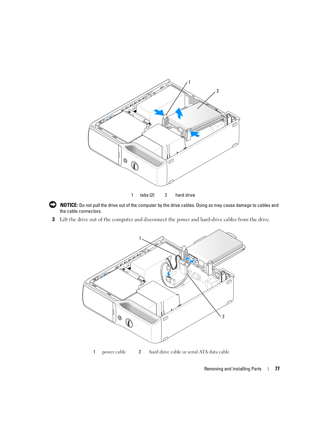 Dell XPS 210 manual Tabs 