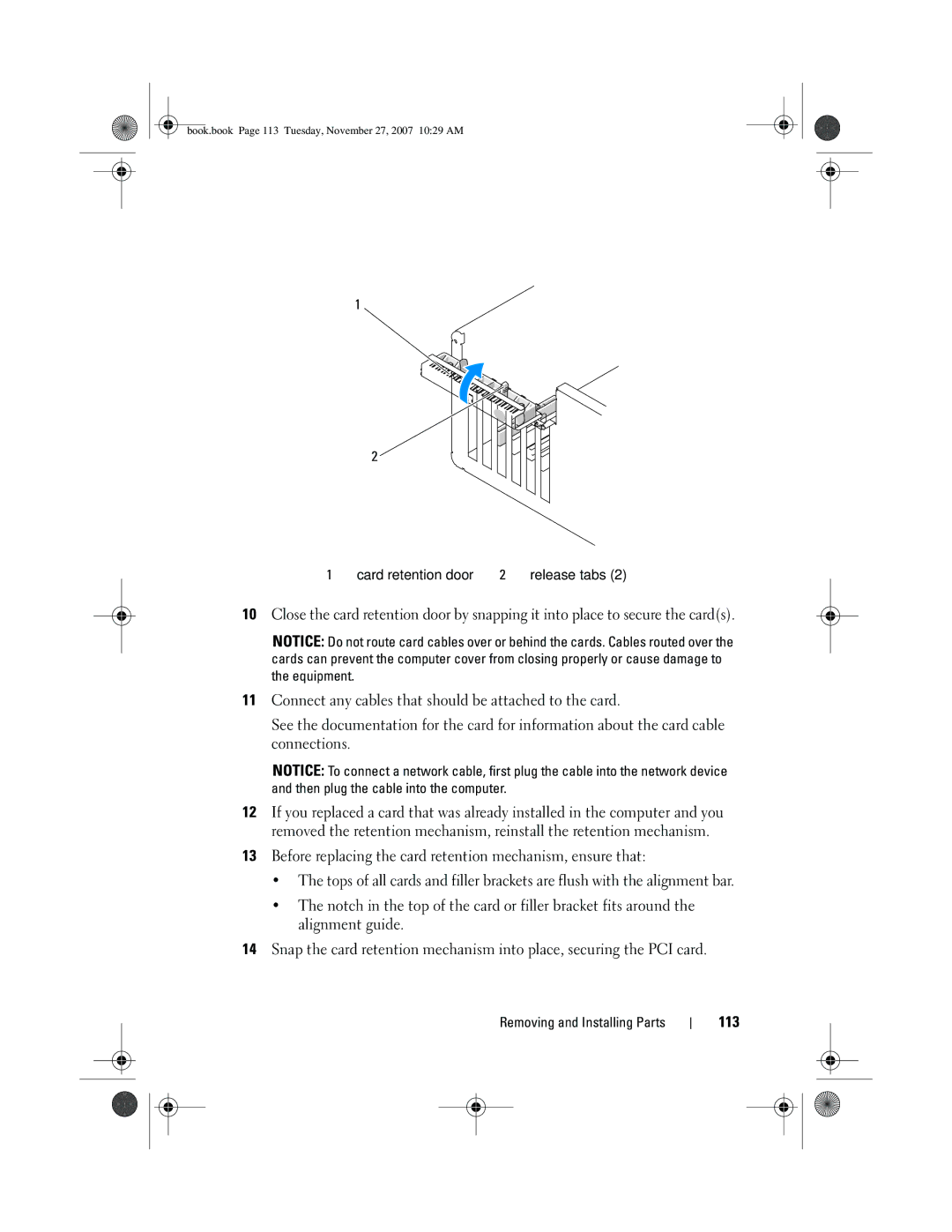 Dell XPS 420 owner manual 113 