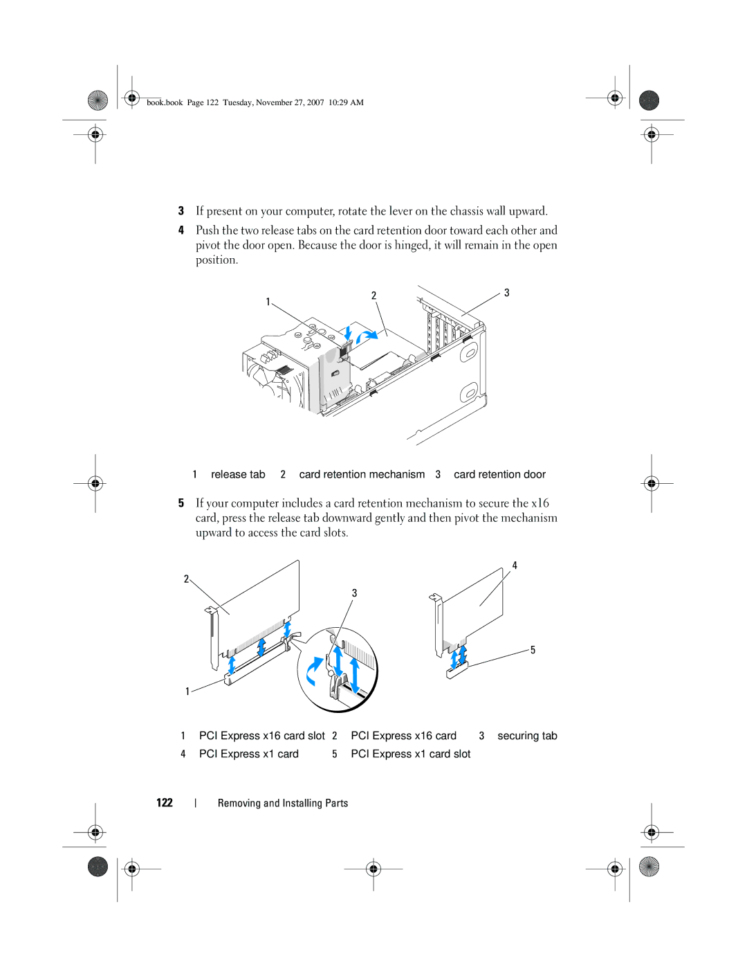 Dell XPS 420 owner manual 122 