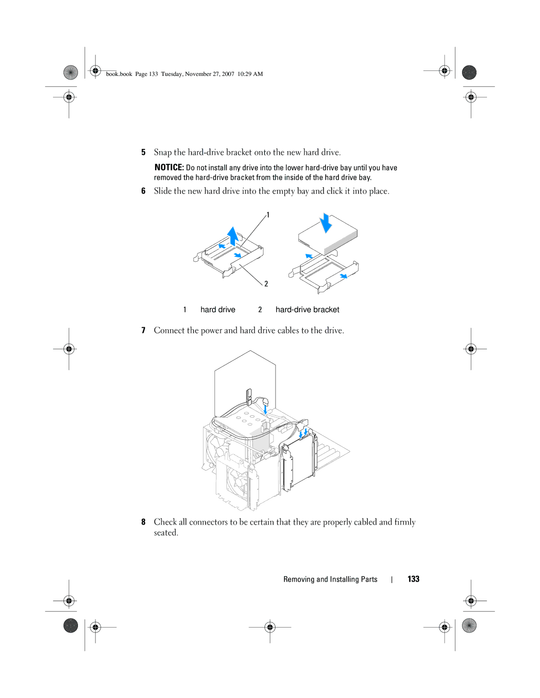 Dell XPS 420 owner manual 133 