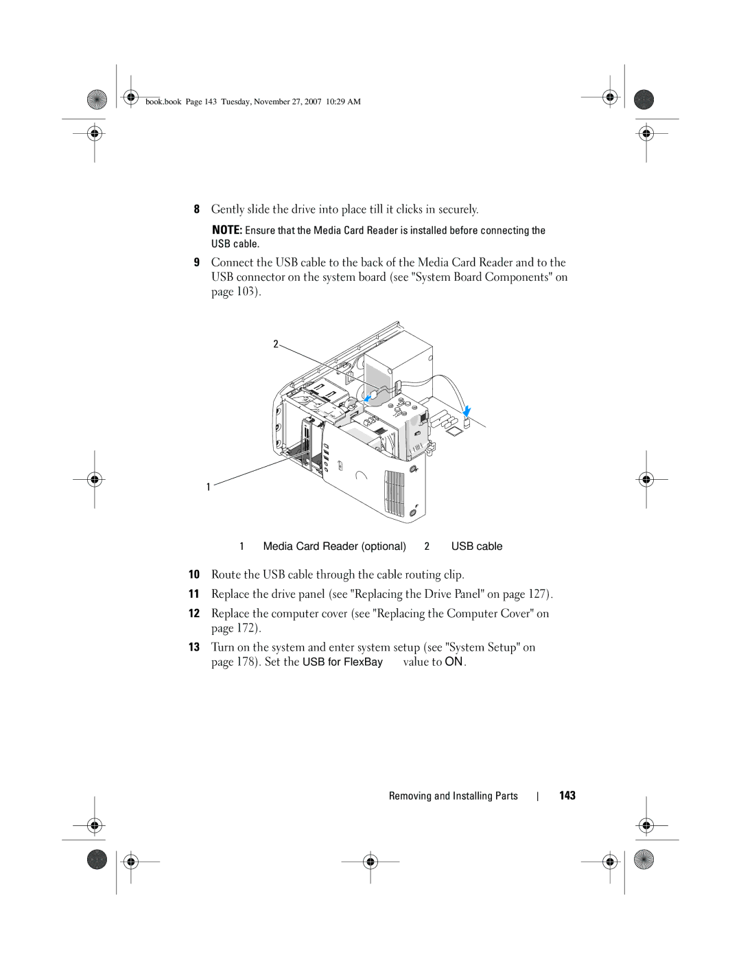 Dell XPS 420 owner manual 143 