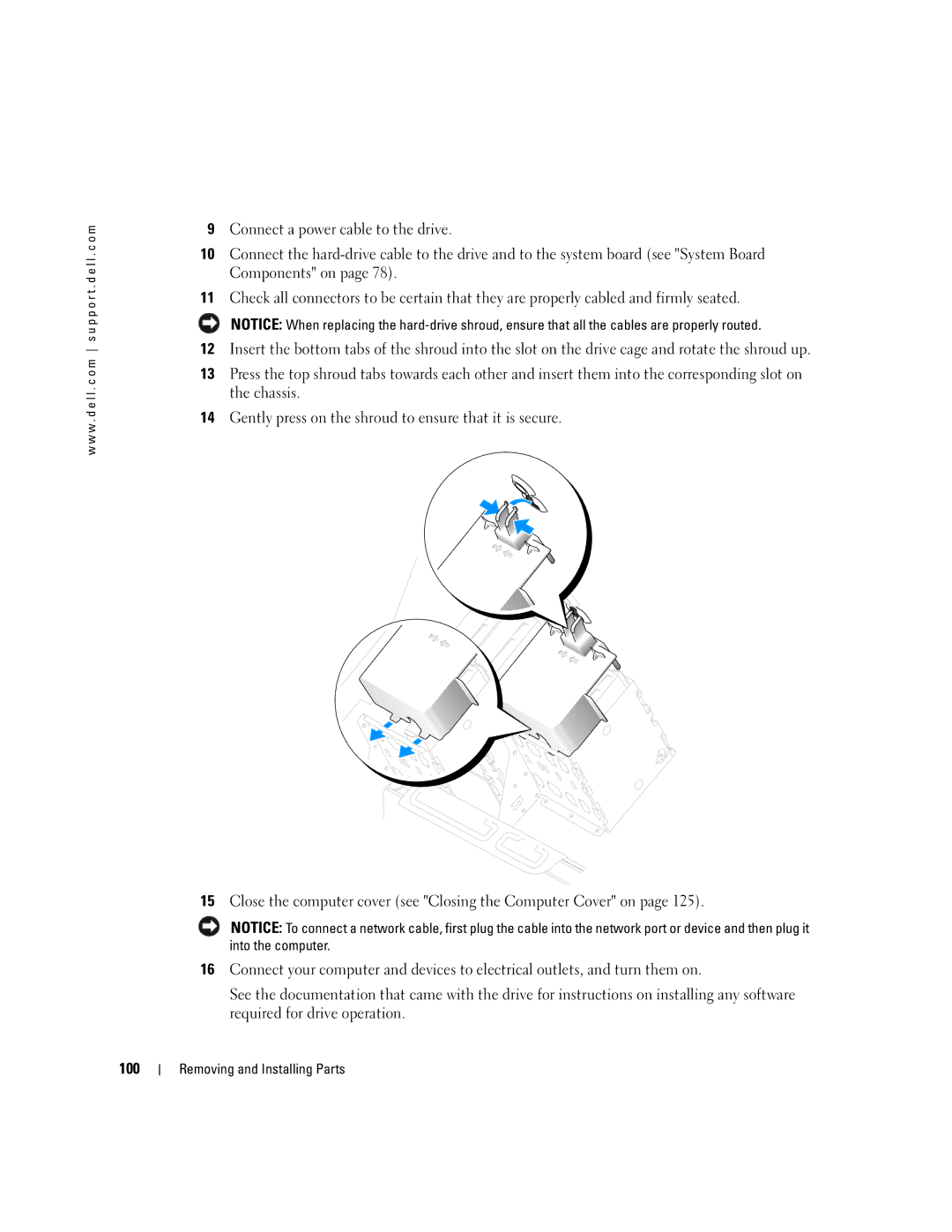 Dell XPS 600 owner manual Removing and Installing Parts 