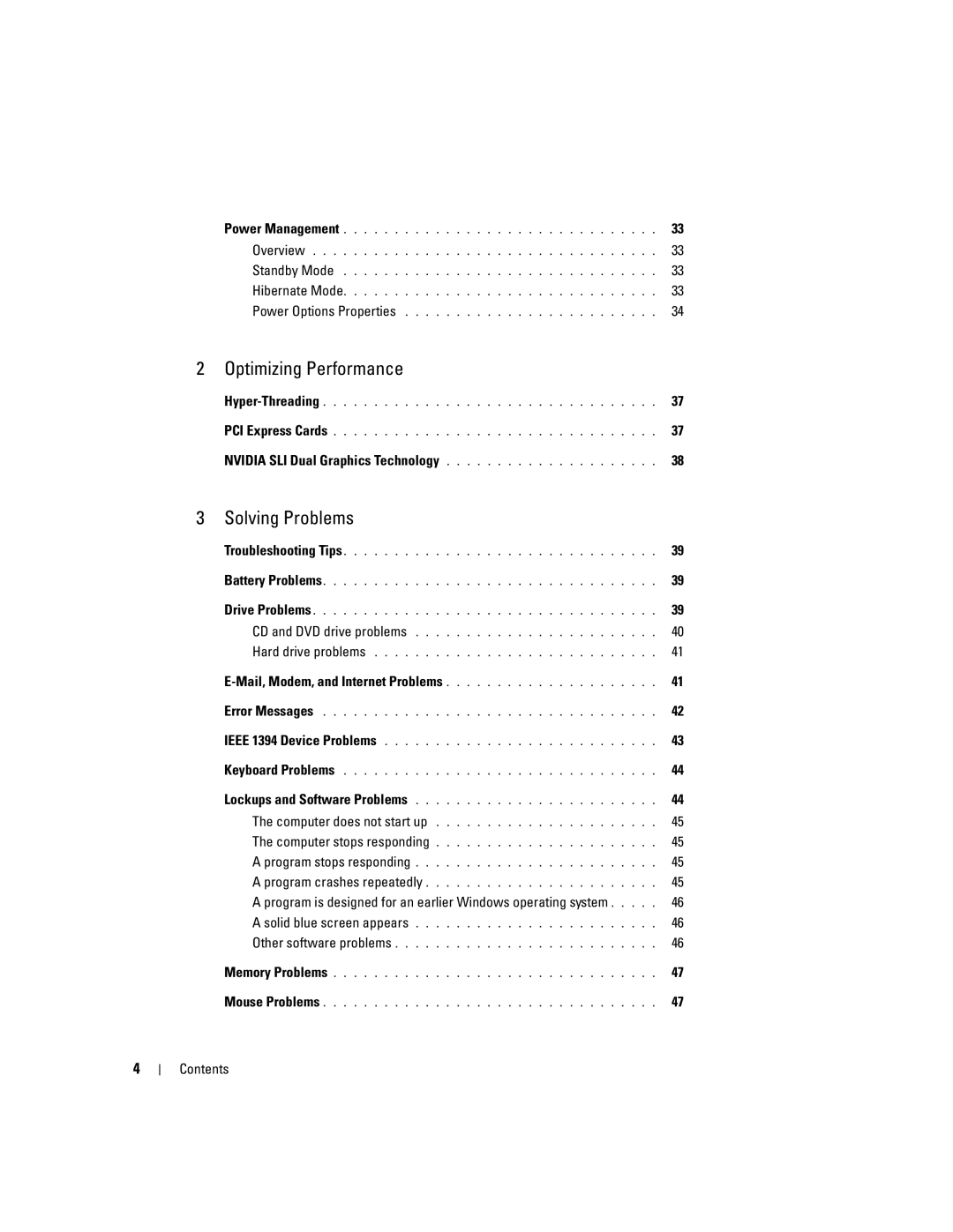 Dell XPS 600 owner manual Optimizing Performance 