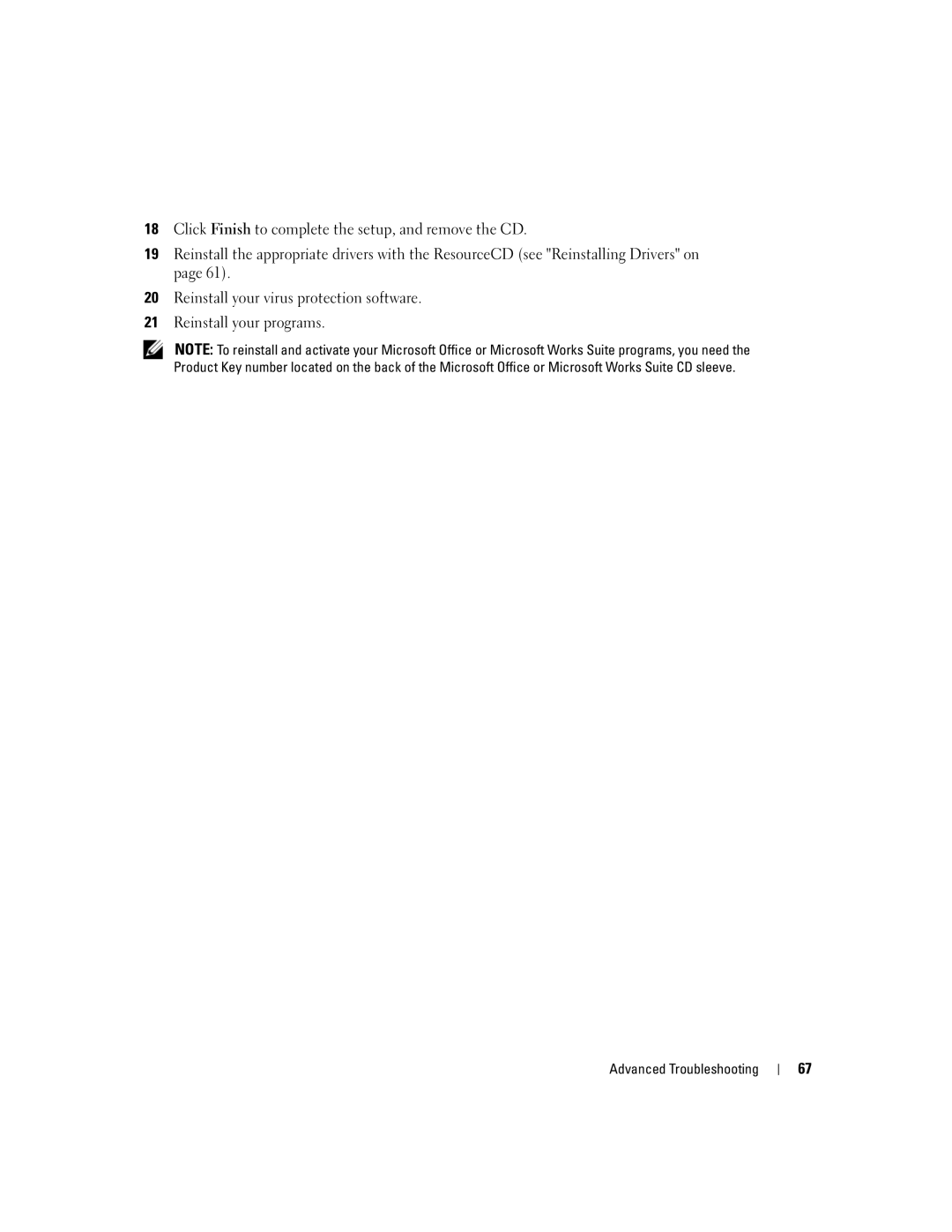 Dell XPS 600 owner manual Advanced Troubleshooting 