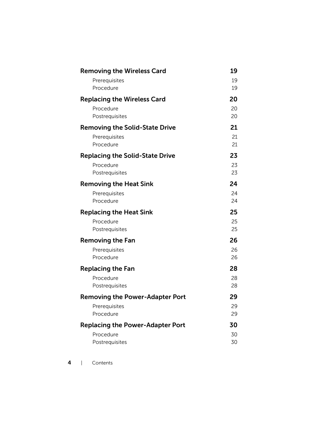 Dell XPS13-4040SLV owner manual Removing the Wireless Card 