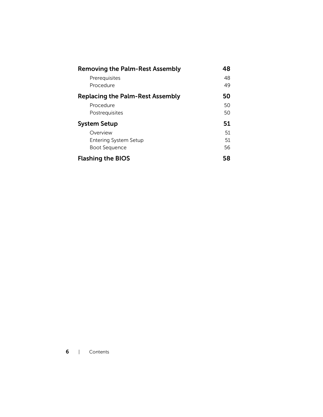 Dell XPS13-4040SLV owner manual Removing the Palm-Rest Assembly 