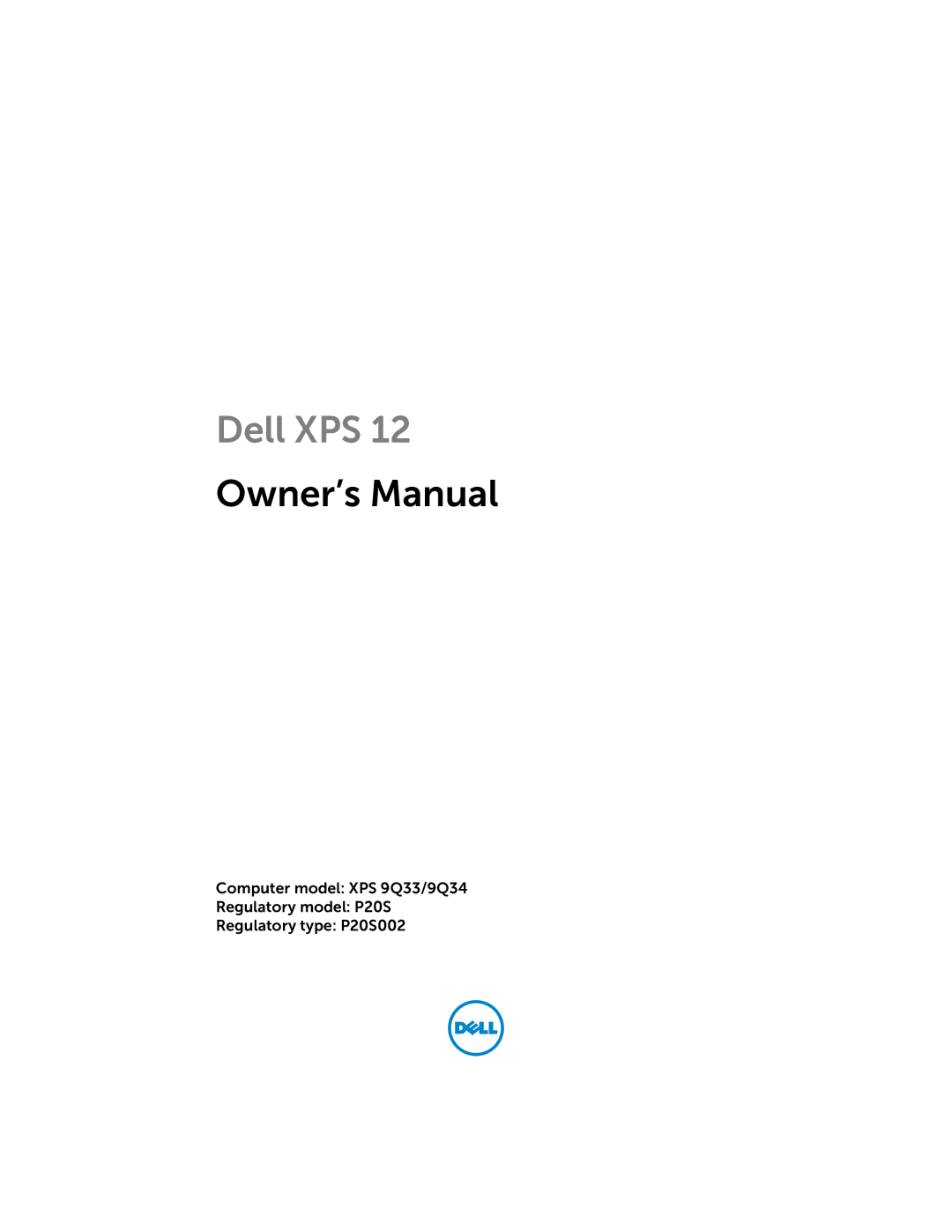 Dell XPSU125327CR manual Dell XPS 