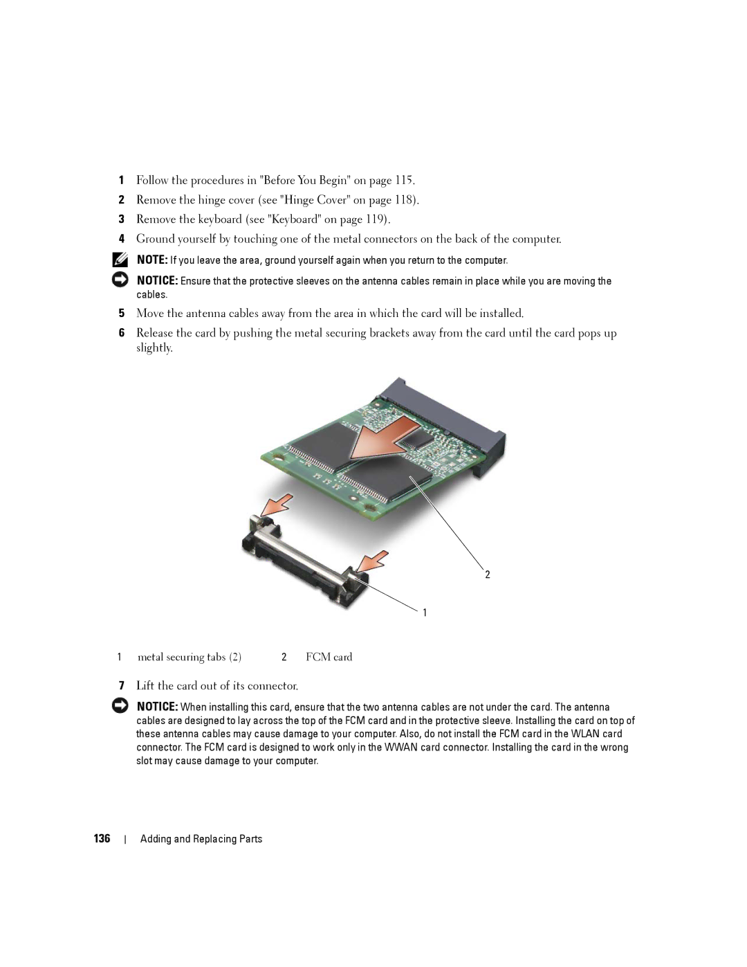 Dell YT465 manual 136 