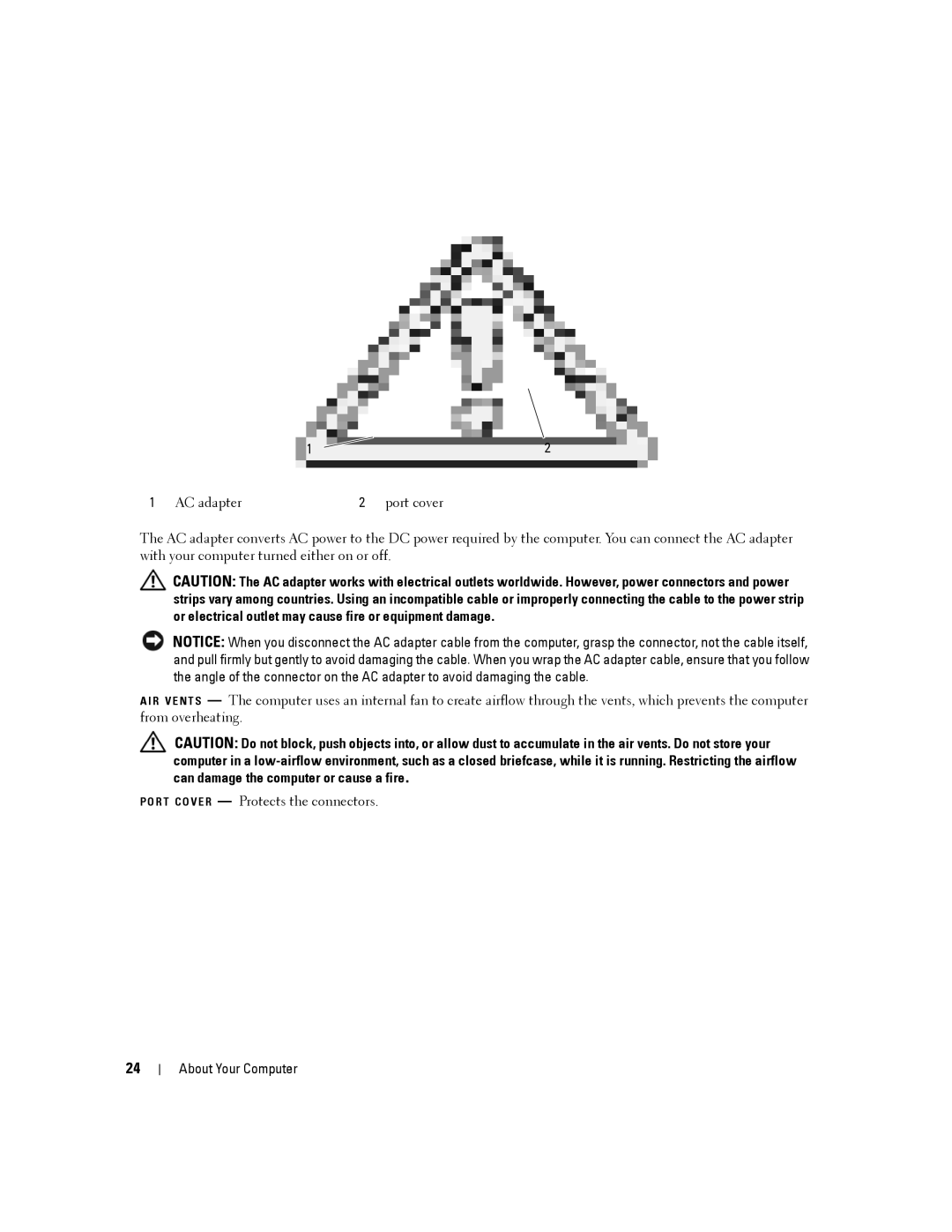 Dell YT465 manual About Your Computer 