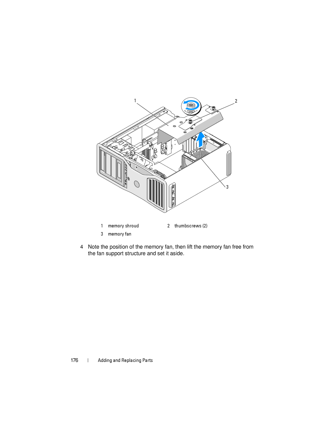 Dell YT583 manual 176 