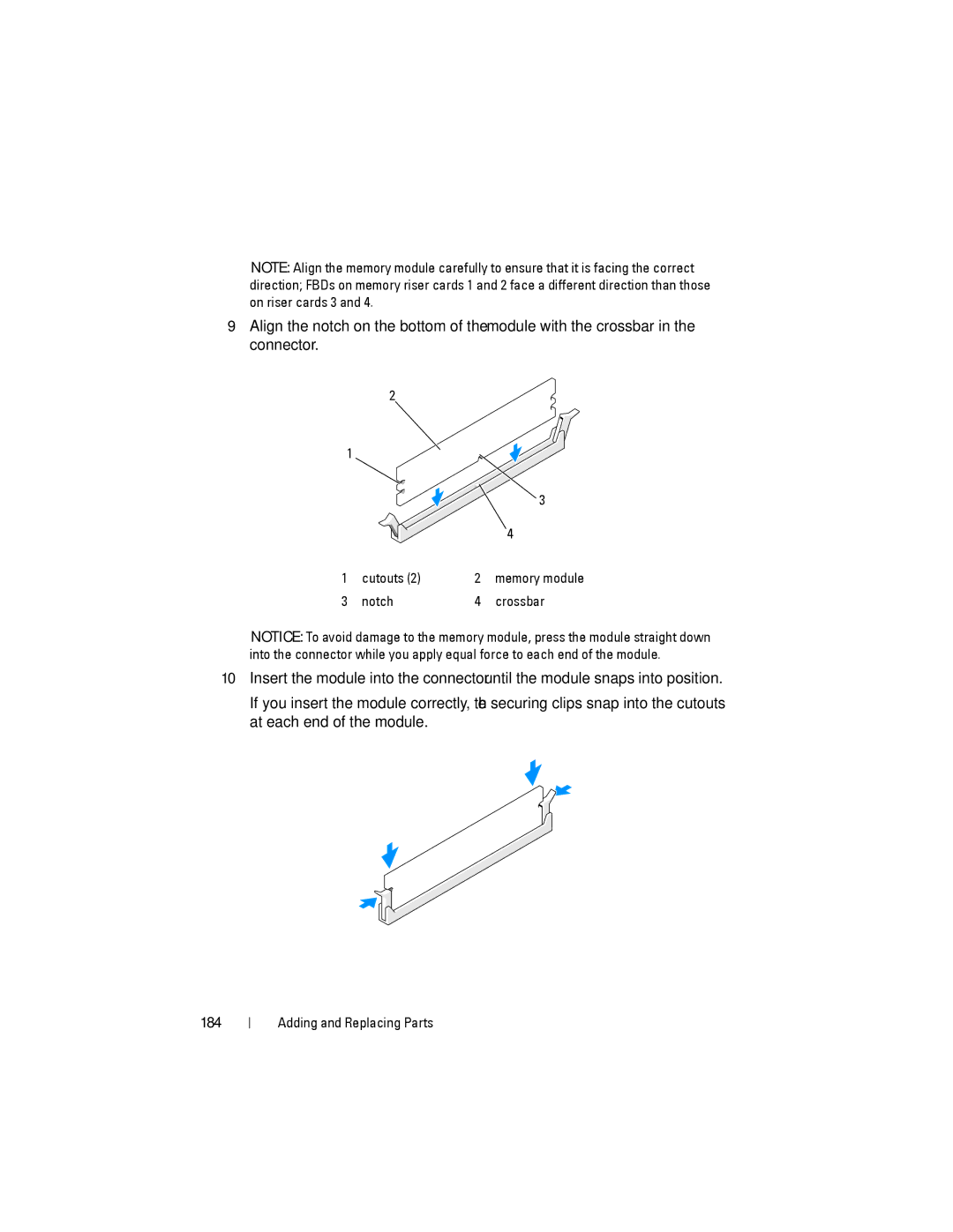 Dell YT583 manual 184 