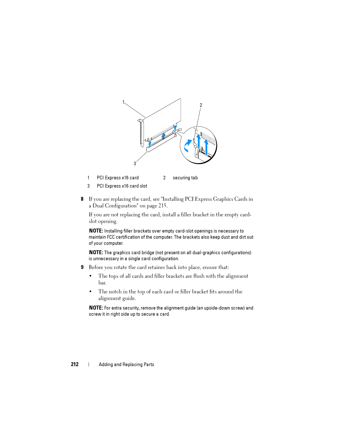 Dell YT583 manual 212 