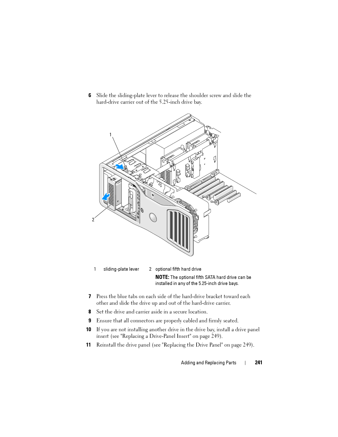 Dell YT583 manual 241 