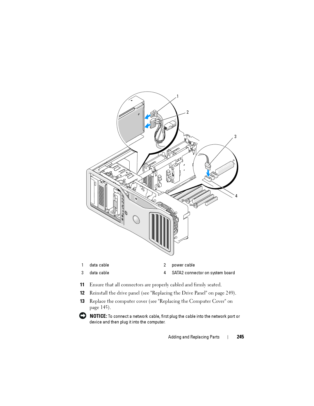 Dell YT583 manual 245 