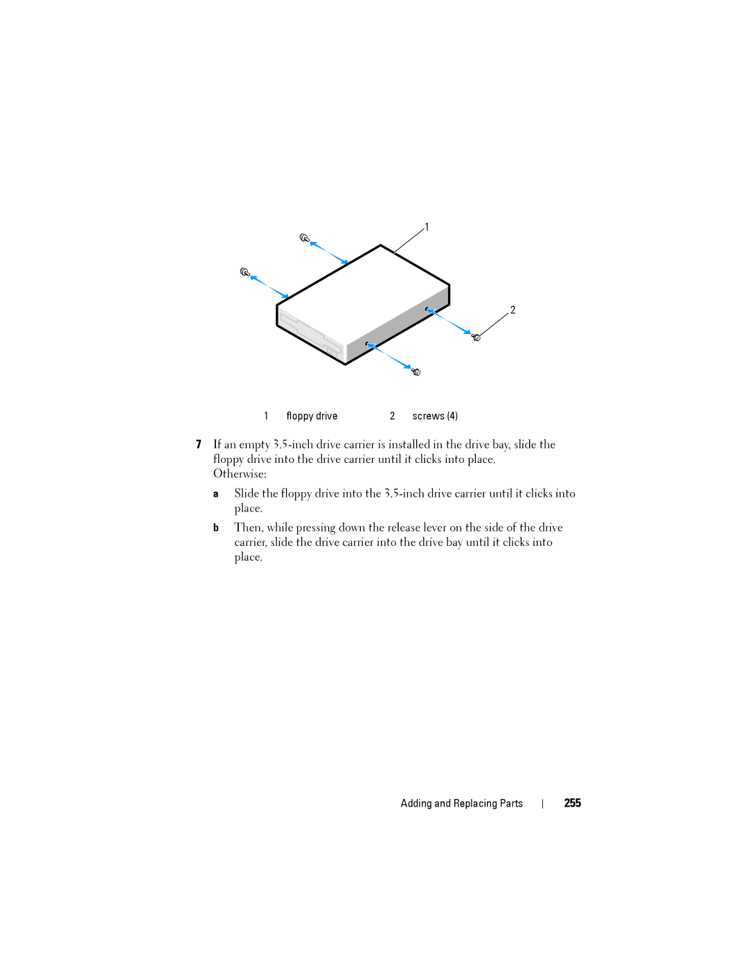 Dell YT583 manual 255 