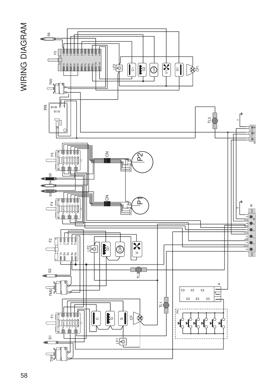 DeLonghi A 1346 G manual Wiring Diagram 