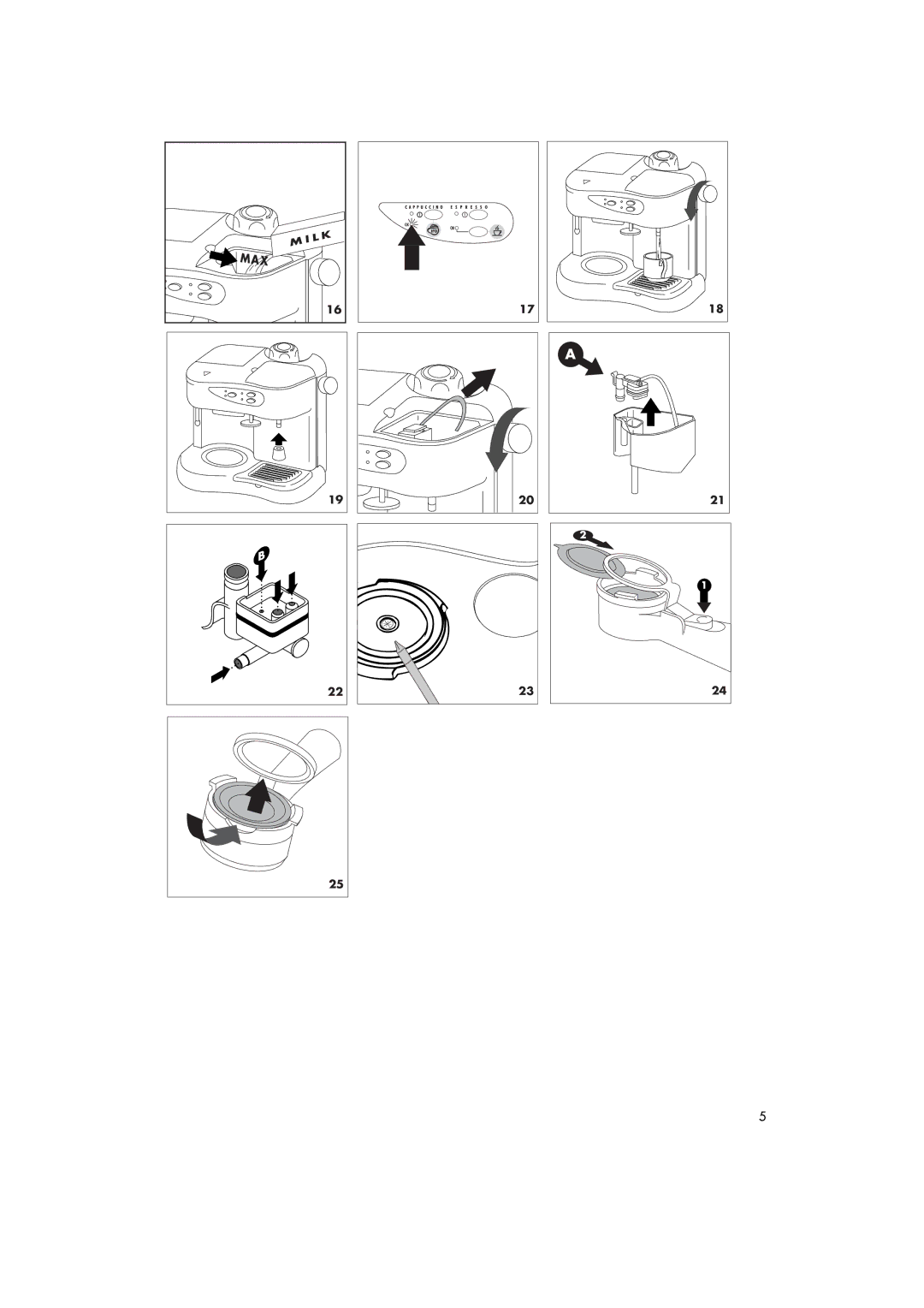 DeLonghi BAR50 manual Max 