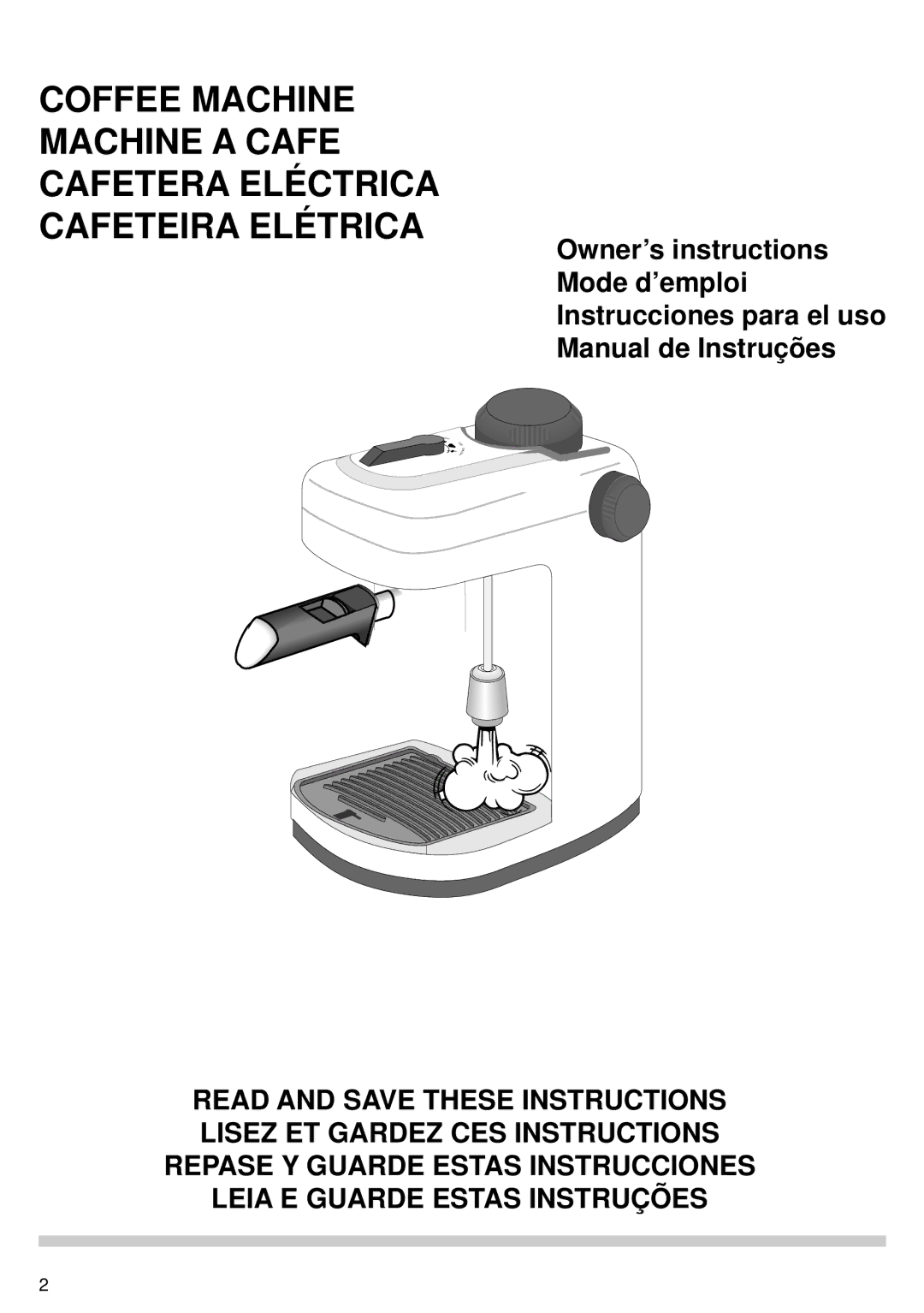 DeLonghi BAR6 manual 