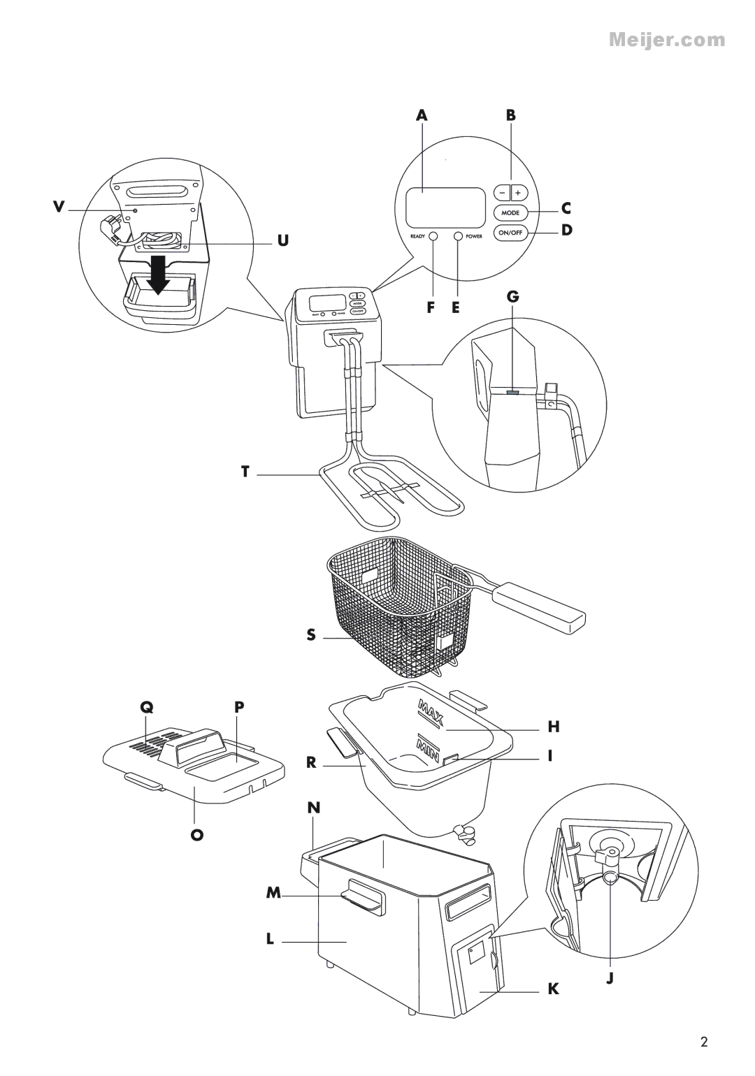 DeLonghi D24527 manual Meijer.com 