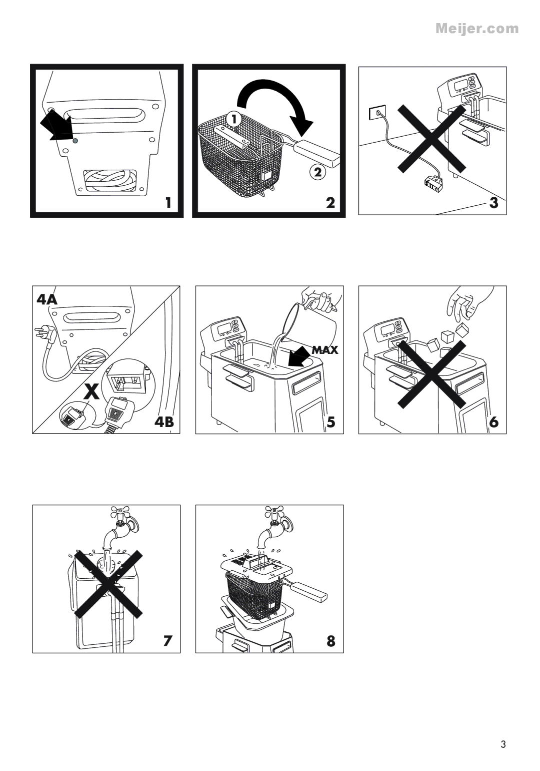 DeLonghi D24527 manual Max 