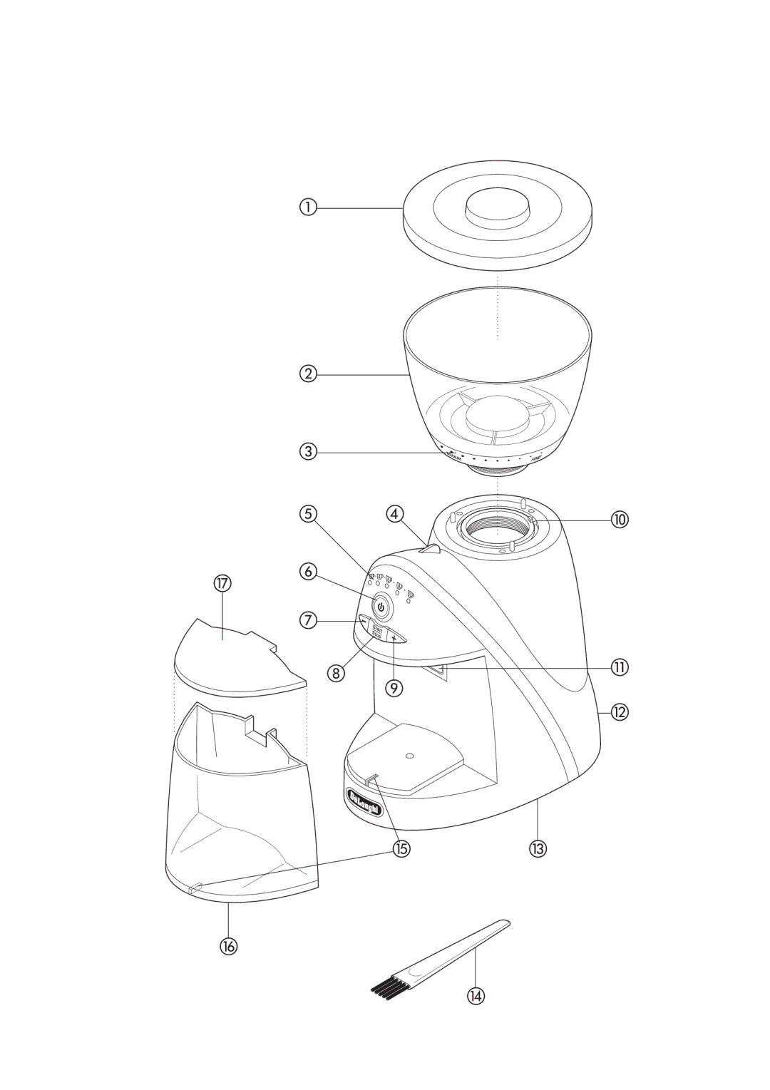 DeLonghi DCG600, DCG601 manual 