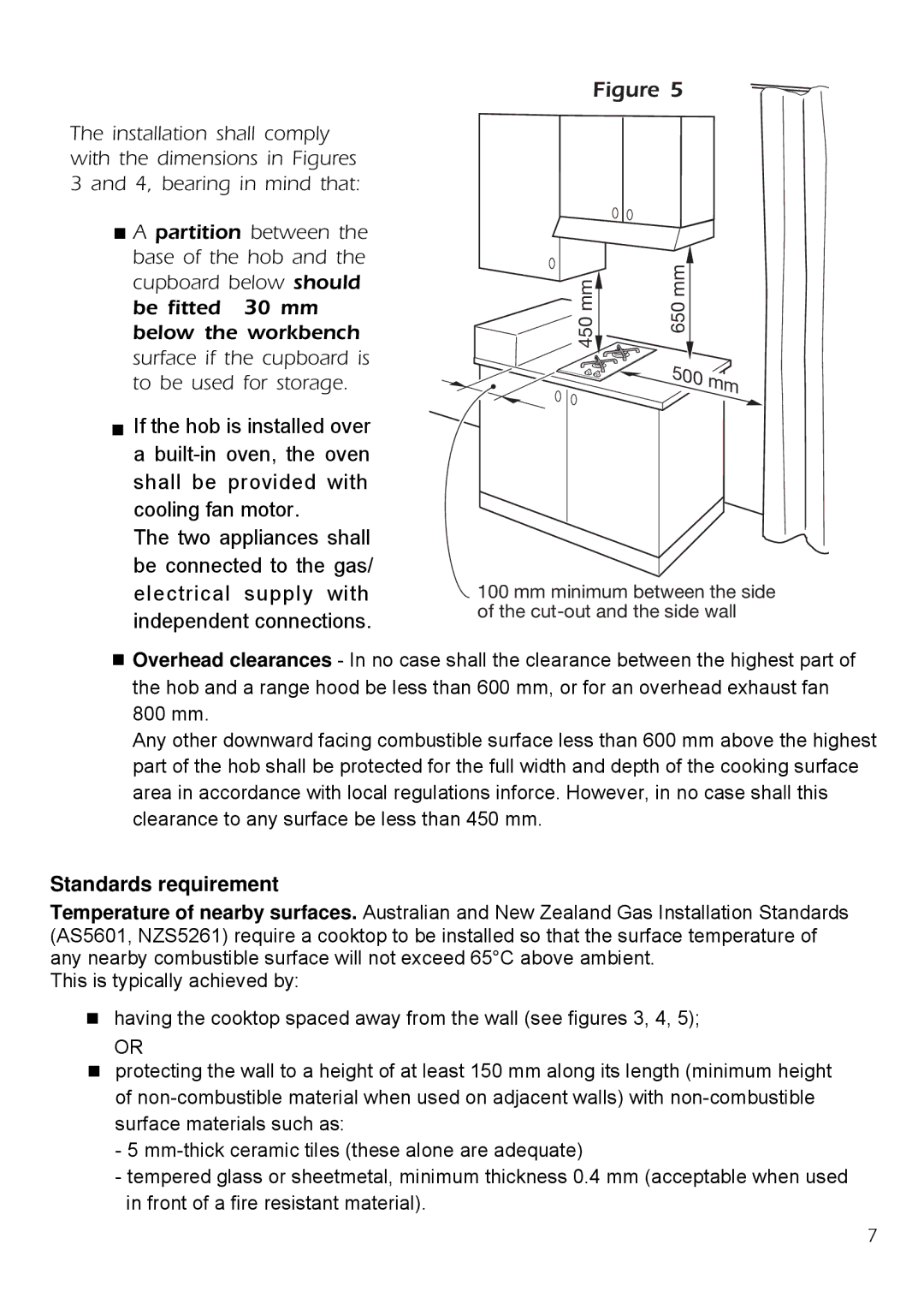 DeLonghi DE302GB, DE30WGB manual Standards requirement 