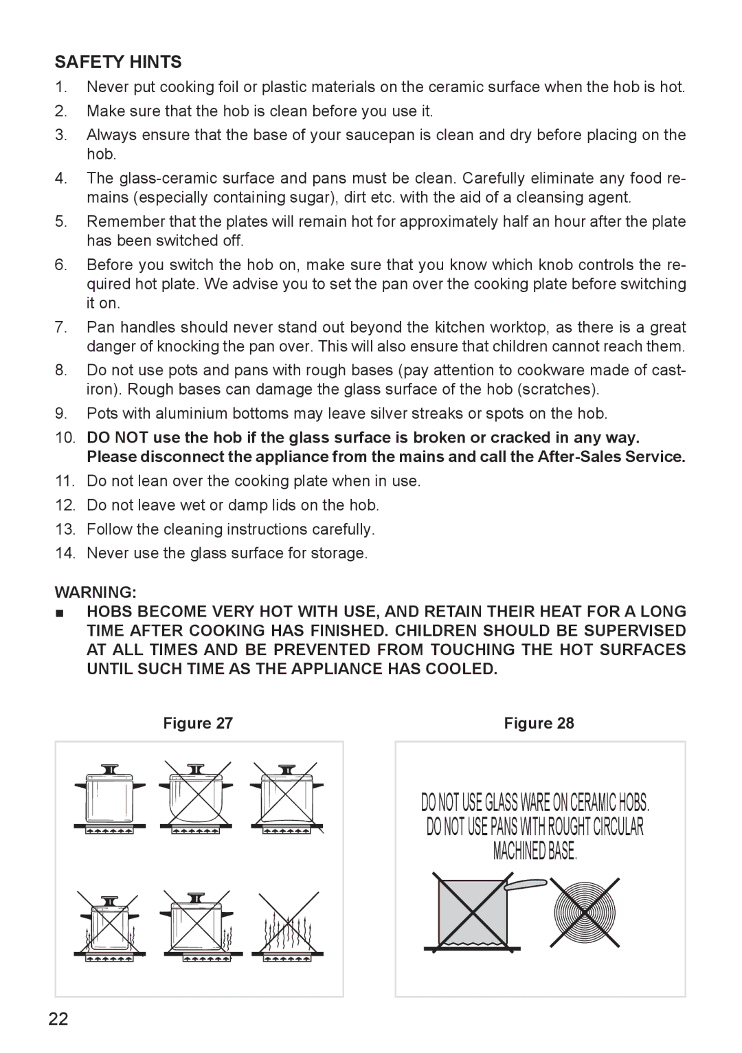 DeLonghi DEF905E manual Safety Hints 