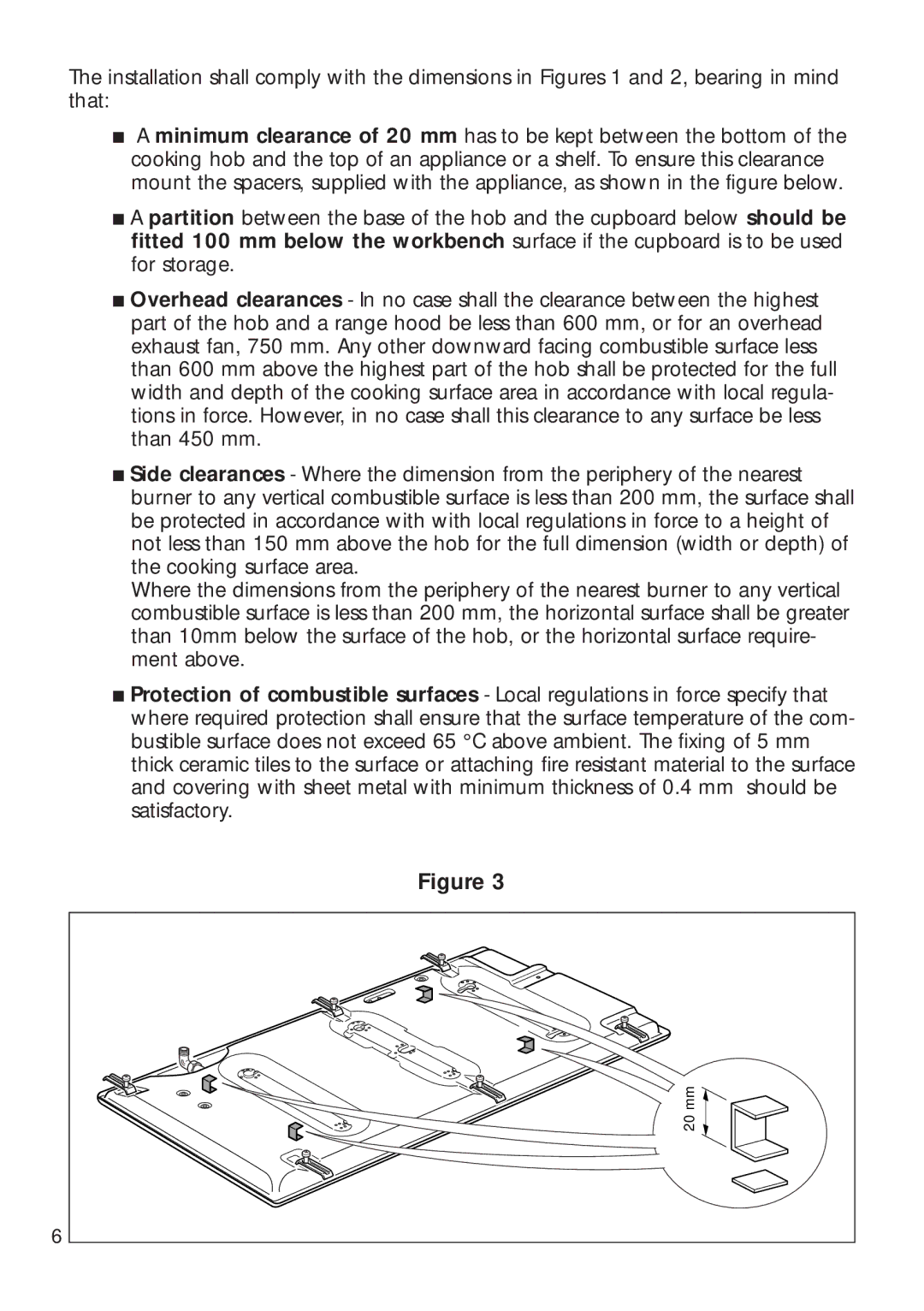 DeLonghi DEGH90WF manual 20 mm 