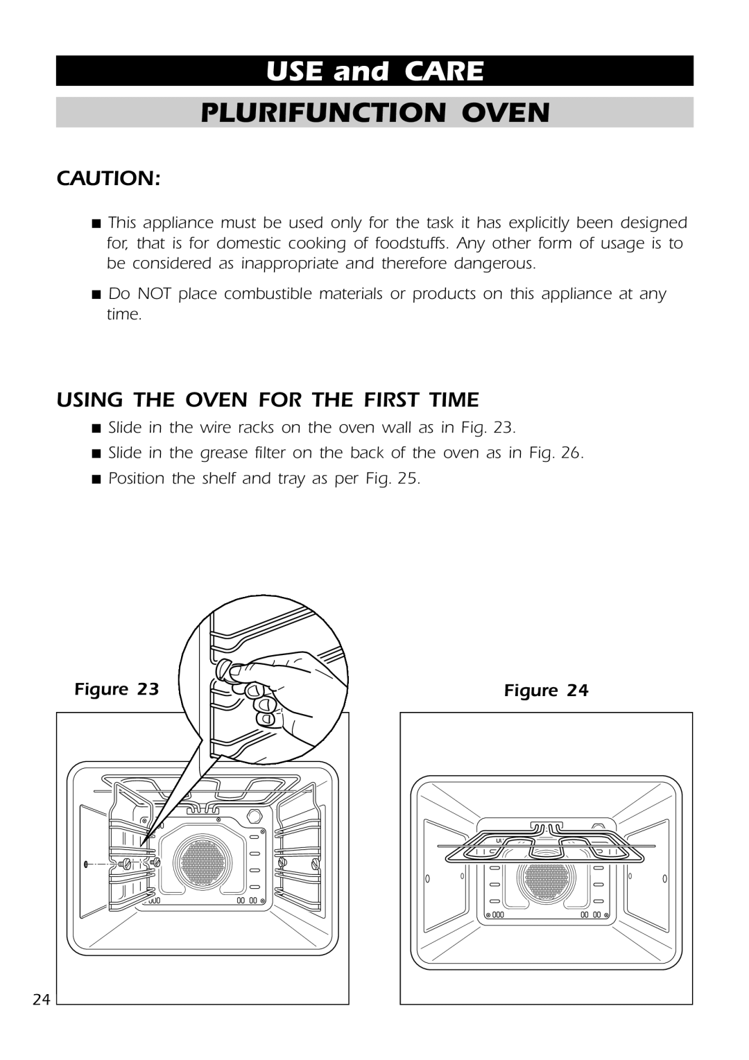 DeLonghi DMFPSII manual Plurifunction Oven 