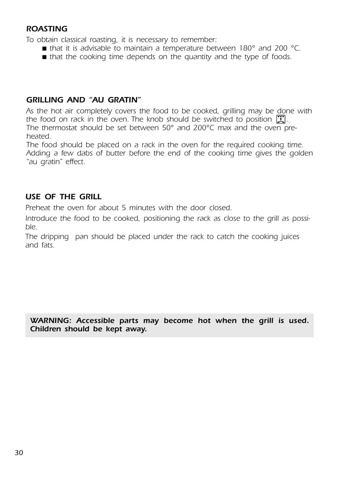 DeLonghi DMFPSII manual Roasting 