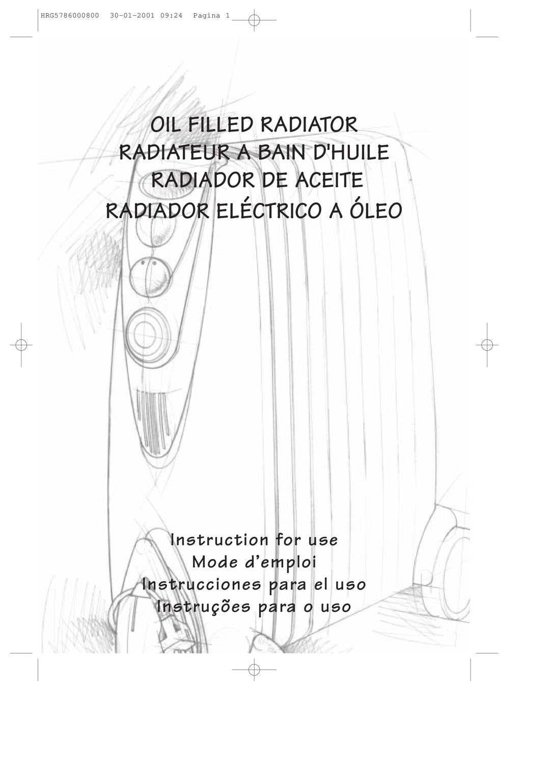 DeLonghi DR18TG manual Oil Filled Radiator, Radiador Eléctrico A Óleo, Radiateur A Bain Dhuile Radiador De Aceite 