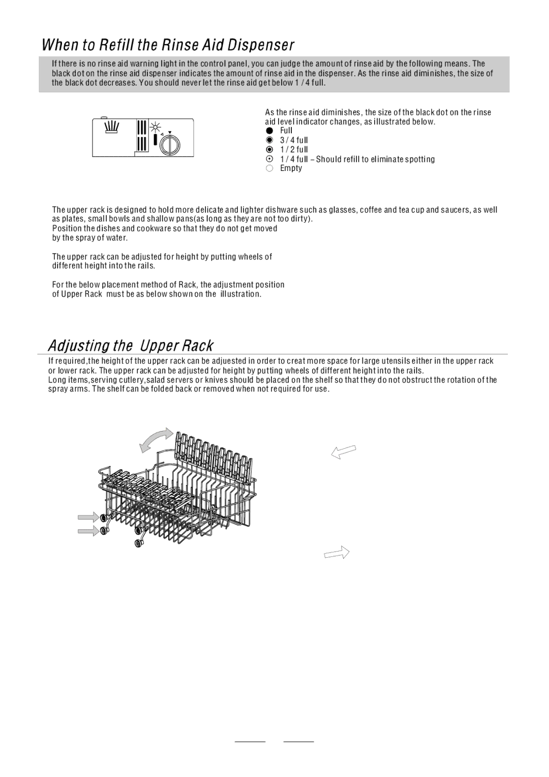 DeLonghi DW67S manual 