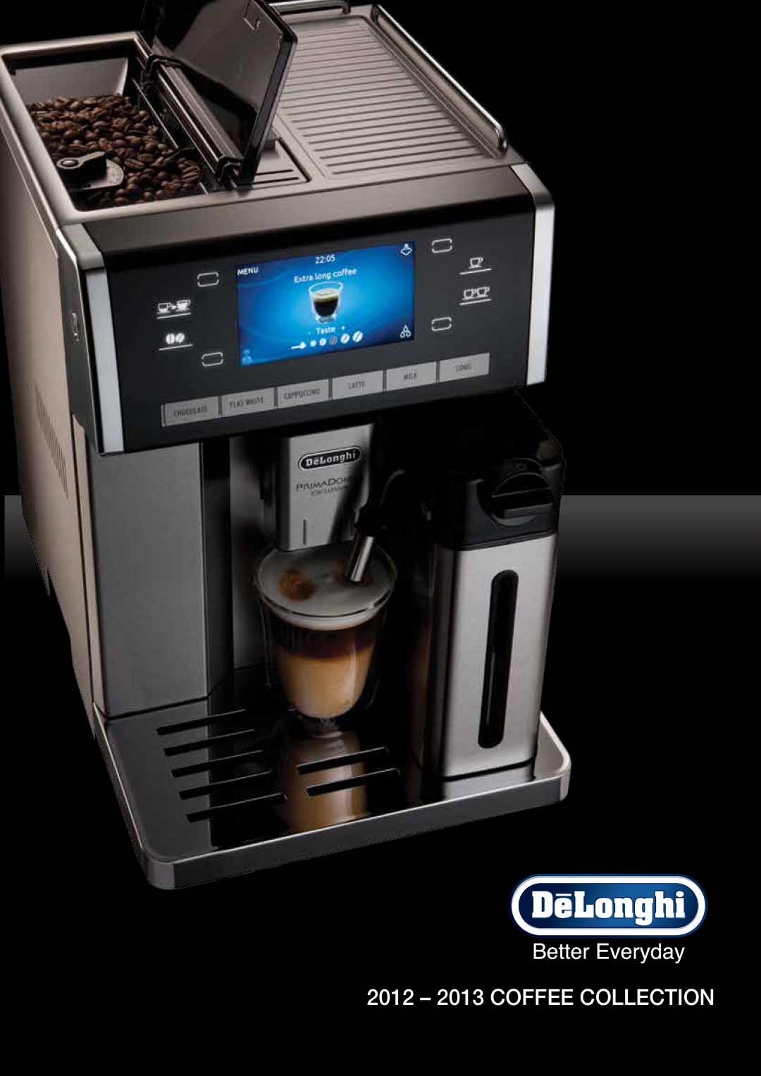 DeLonghi EABI6600 manual 2012 - 2013 COFFEE COLLECTION 