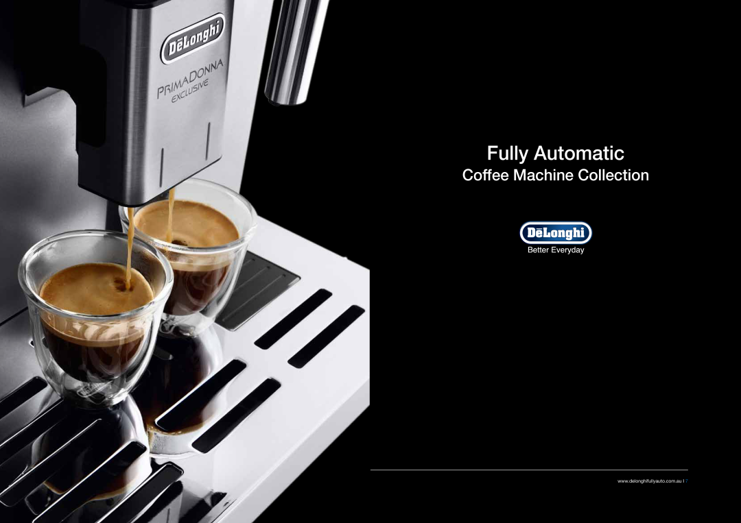 DeLonghi EABI6600 manual Fully Automatic, Coffee Machine Collection 