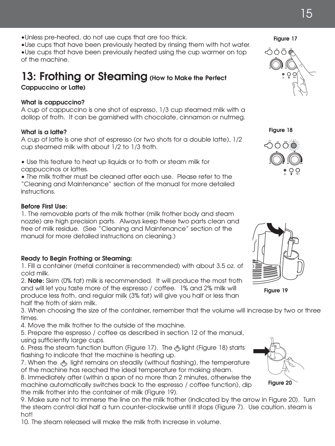 DeLonghi EAM4000 instruction manual 