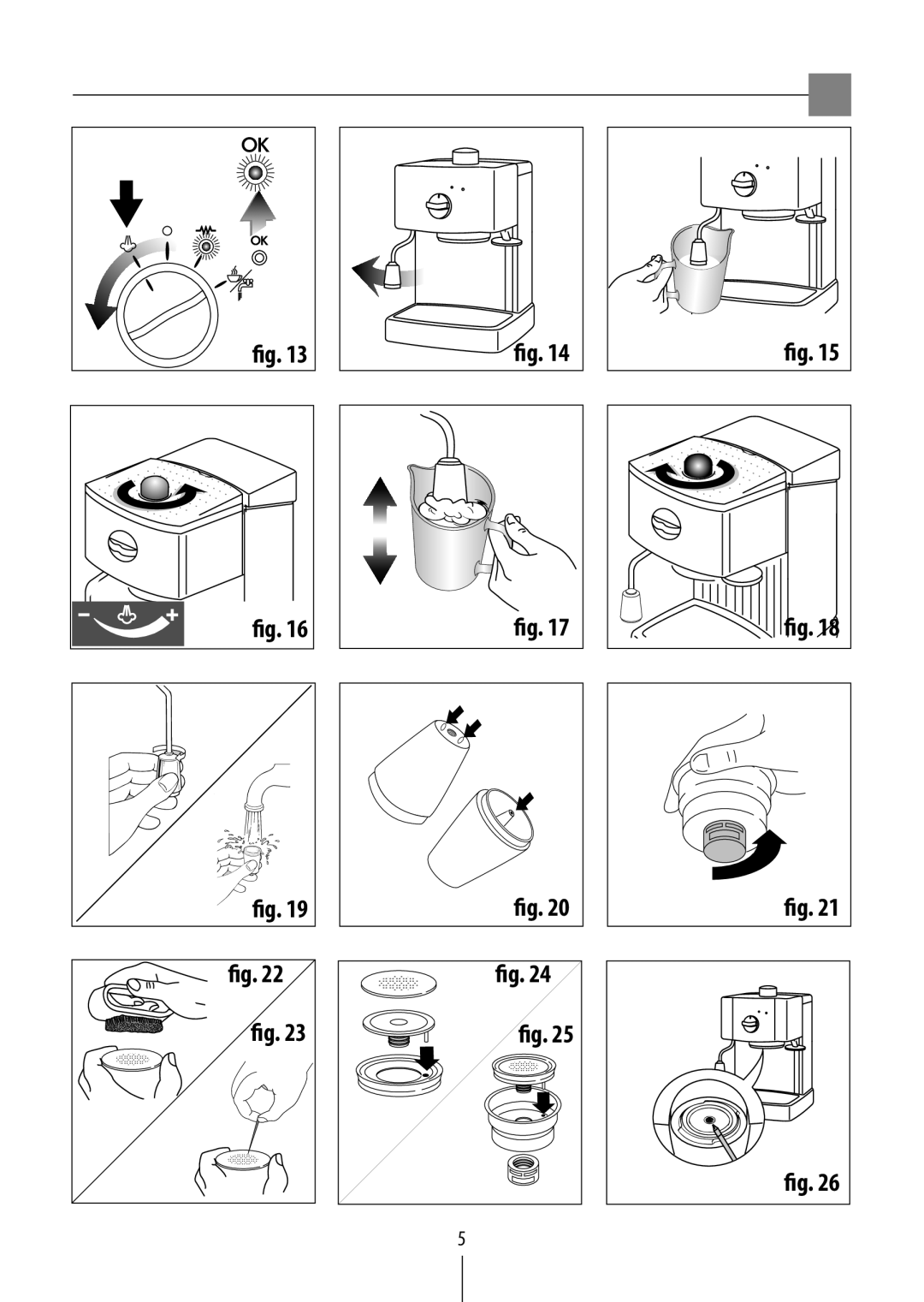 DeLonghi EC 152 CD manual Ig ig 