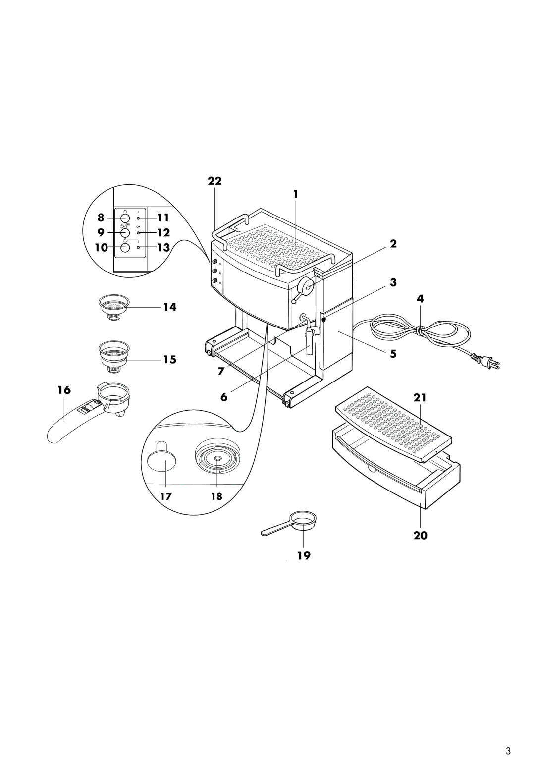 DeLonghi EC-701, EC-702 manual 