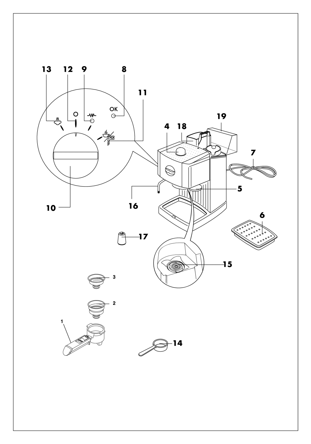 DeLonghi EC155 manual 