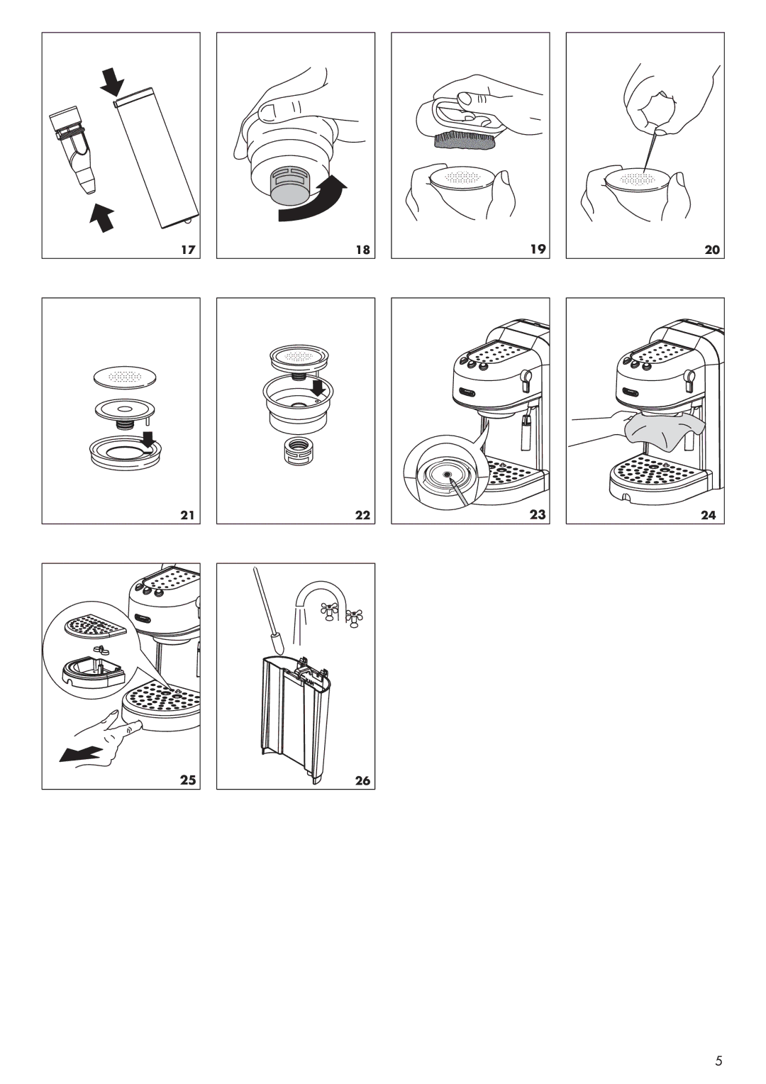 DeLonghi EC270 manual 