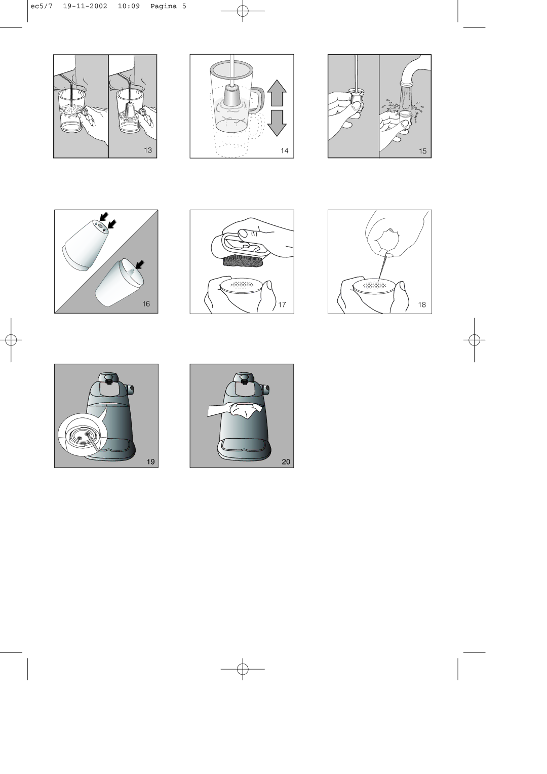 DeLonghi EC 5-7, EC5 manual Ec5/7 19-11-2002 1009 Pagina 