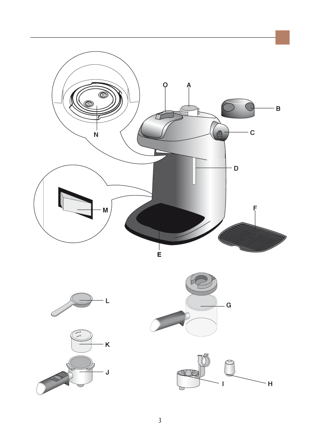 DeLonghi EC5/6 manual 