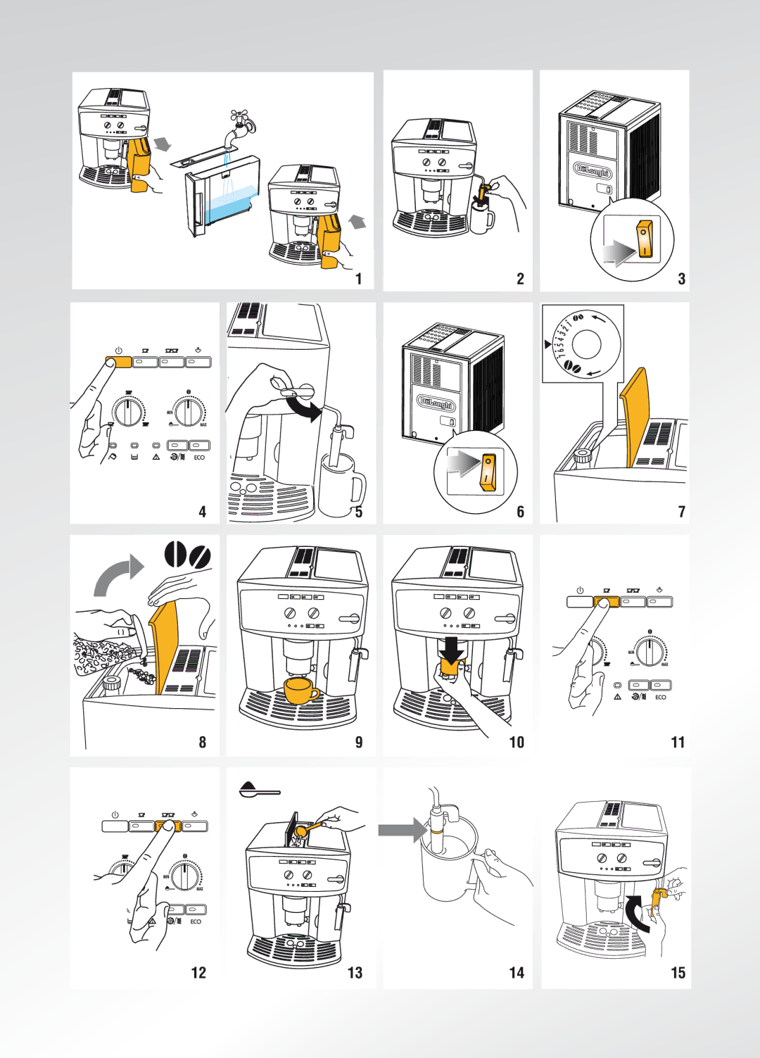 DeLonghi ESAM2800, ESAM 2200, ESAM2600 manual 