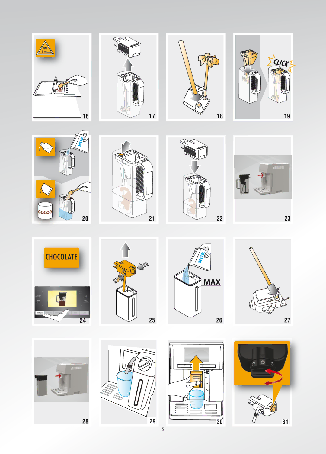 DeLonghi ESAM6900 manual Max 